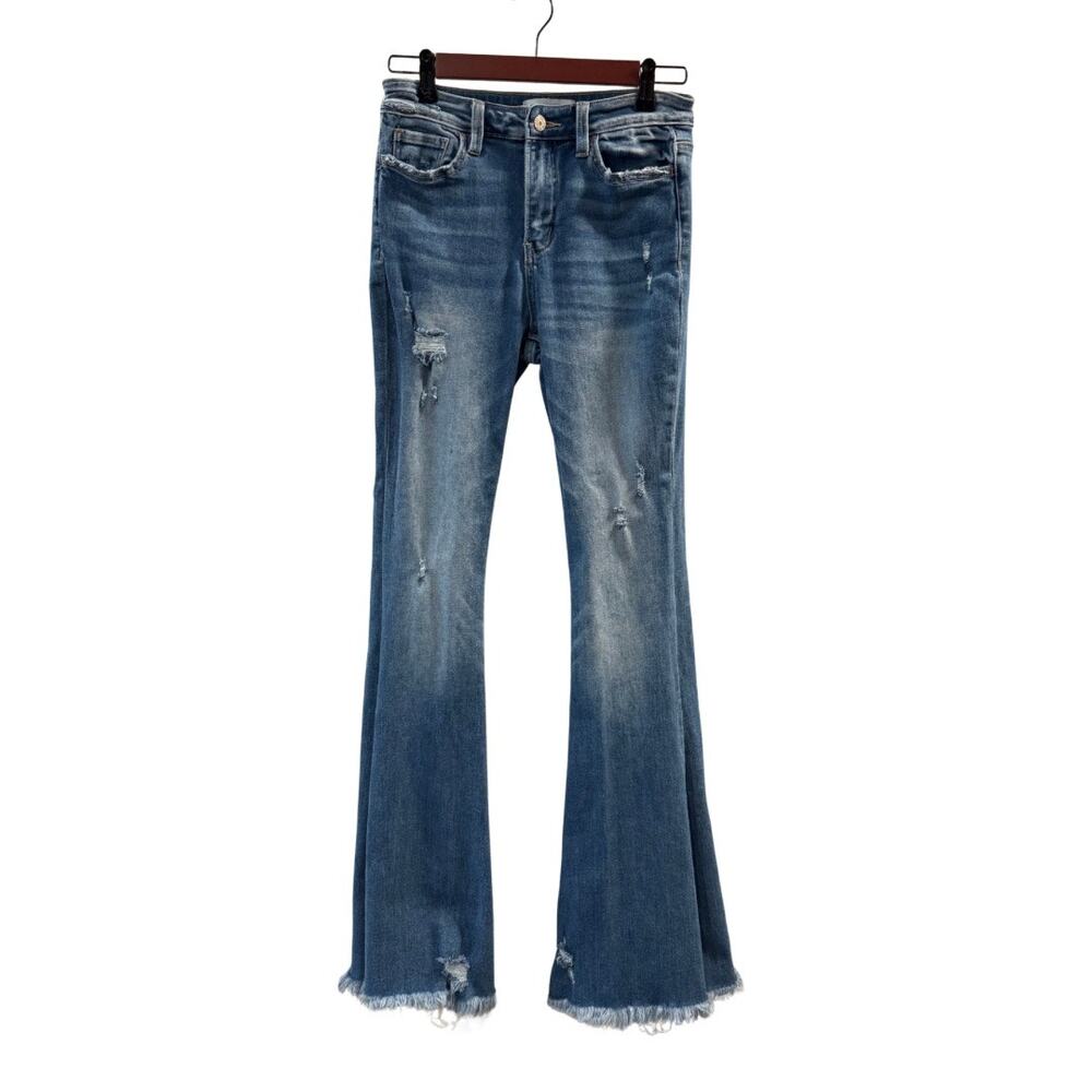 Vervet Women’s Distressed Flare Jeans Size 27